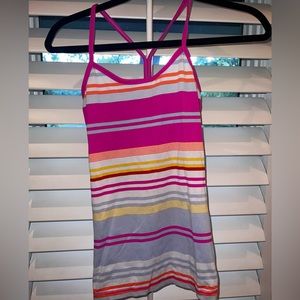 Striped lululemon tank!